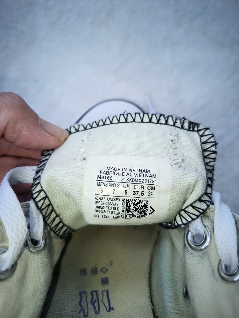 Converse Black Low Top Chuck Taylor Sneakers - Picture 6 of 8